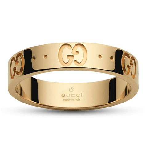 mens gucci icon ring|gucci icon band ring.